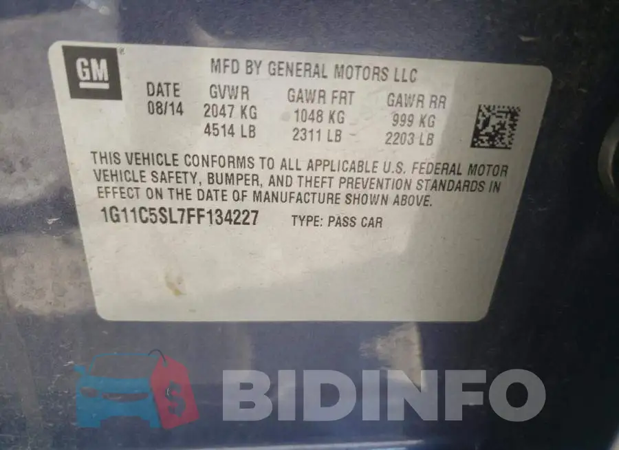 1G11C5SL7FF134227 Photo# 13