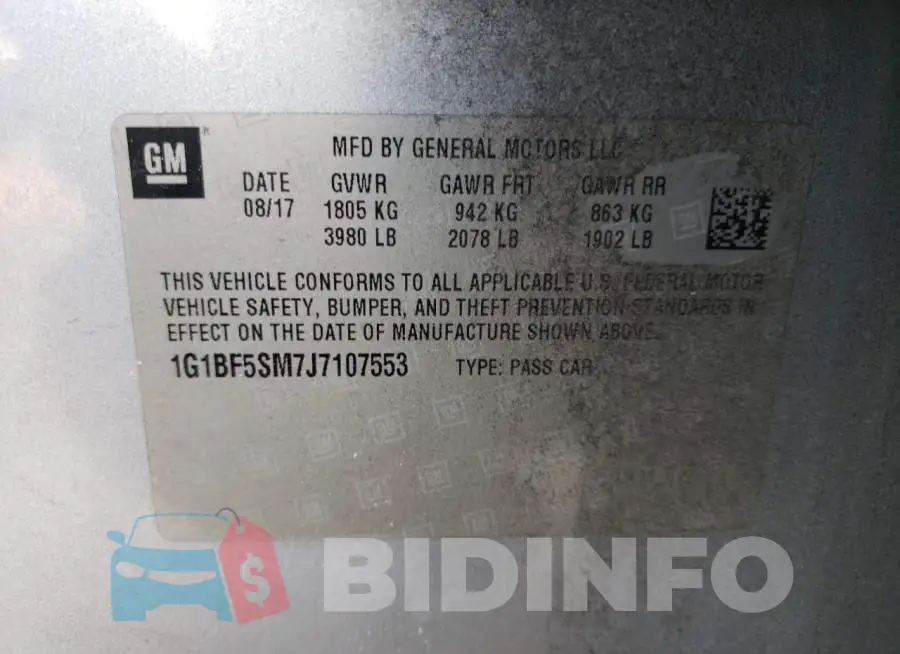 1G1BF5SM7J7107553 Photo# 12