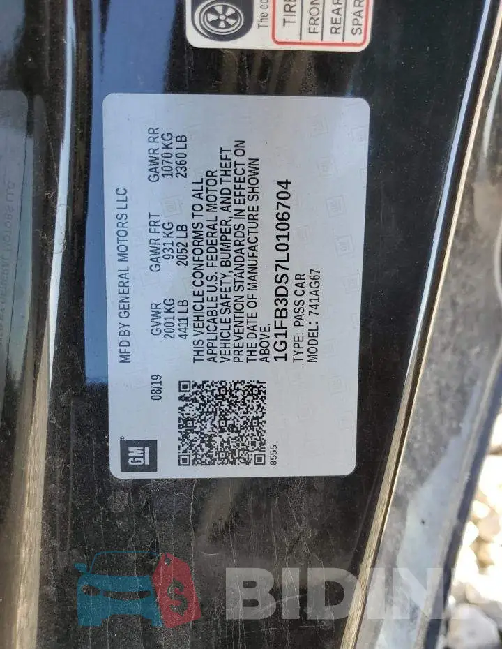 1G1FB3DS7L0106704 Photo# 12