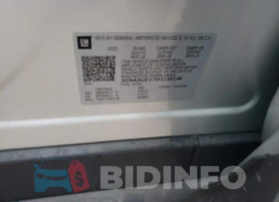 3GNAXUEV7MS156148 Photo# 13