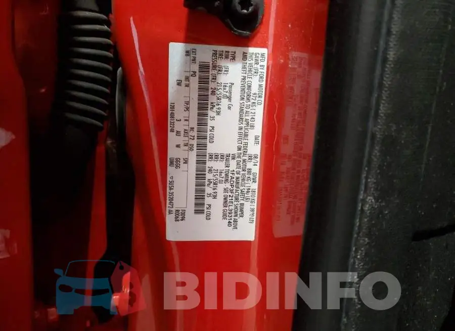 1FADP3F21EL393140 Photo# 12