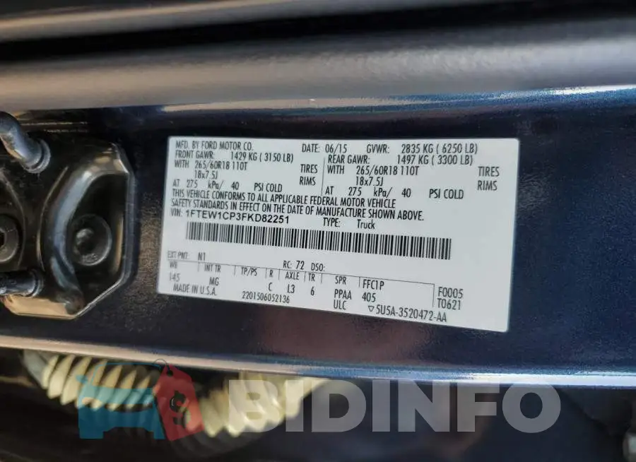 1FTEW1CP3FKD82251 Photo# 12