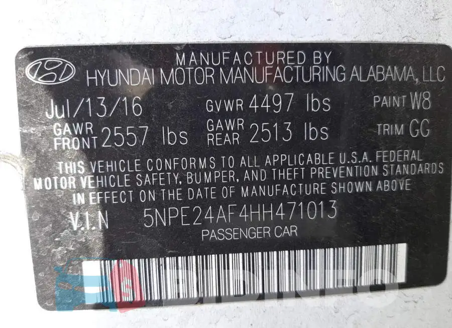 5NPE24AF4HH471013 Photo# 13