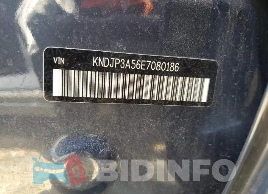 KNDJP3A56E7080186 Photo# 12