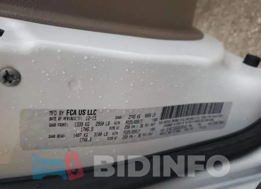 2C4RC1BG6GR230169 Photo# 13