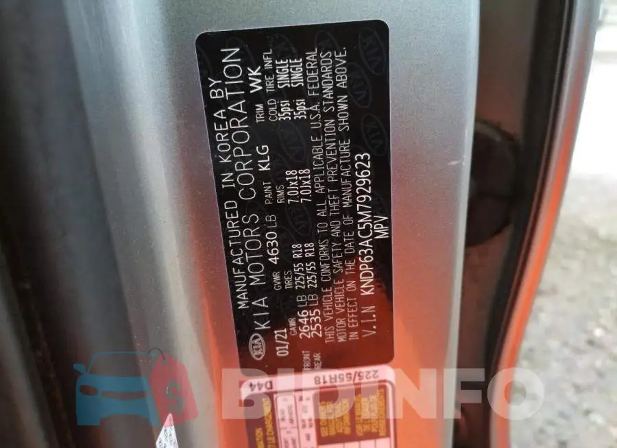 KNDP63AC5M7929623 Photo# 12