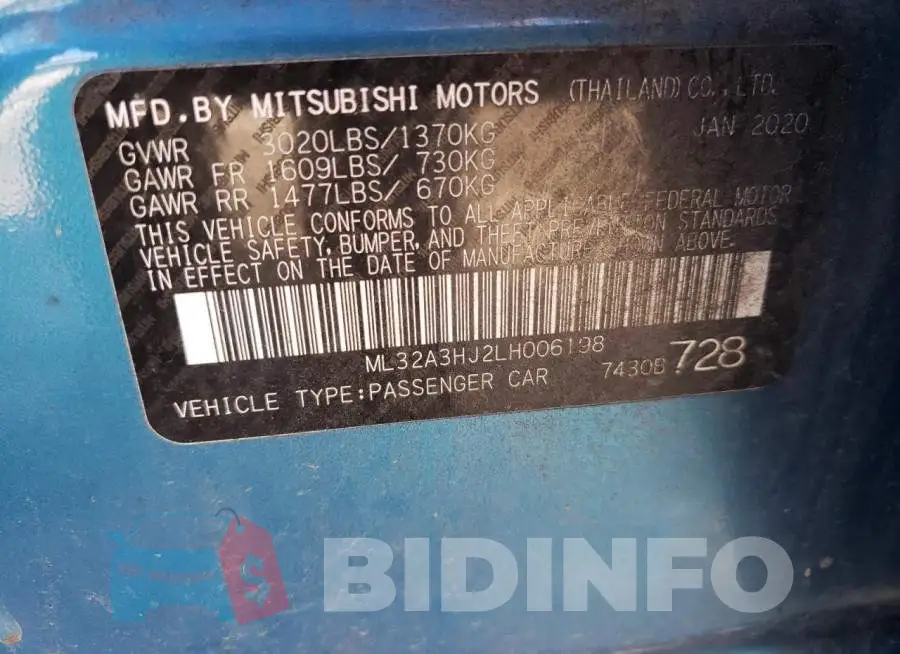 ML32A3HJ2LH006198 Photo# 12
