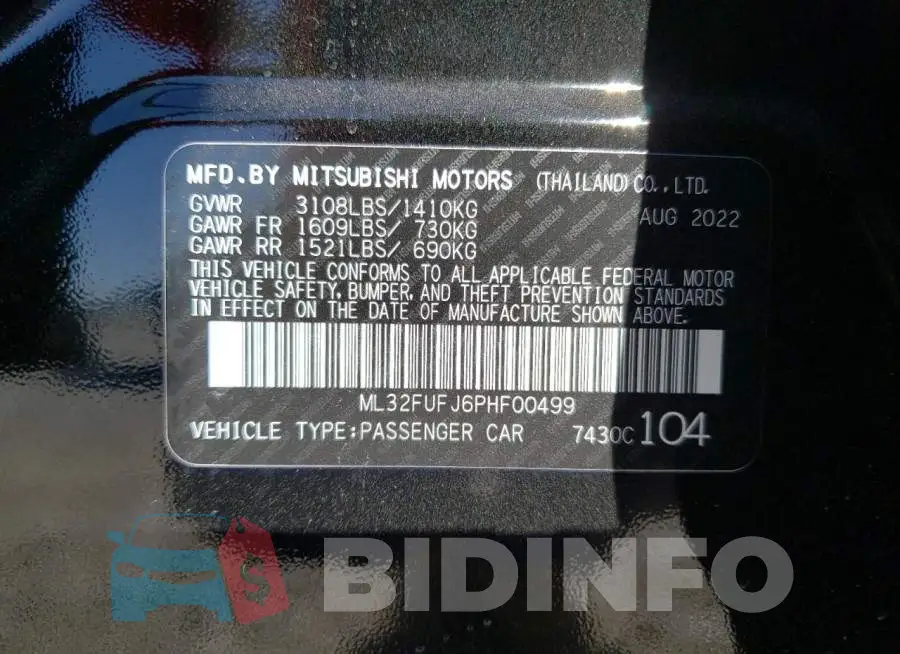 ML32FUFJ6PHF00499 Photo# 12