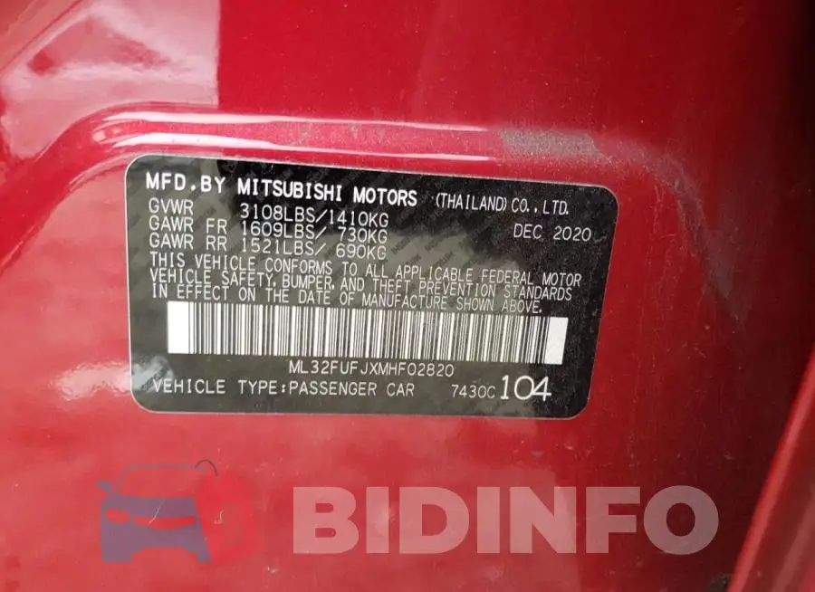 ML32FUFJXMHF02820 Photo# 12