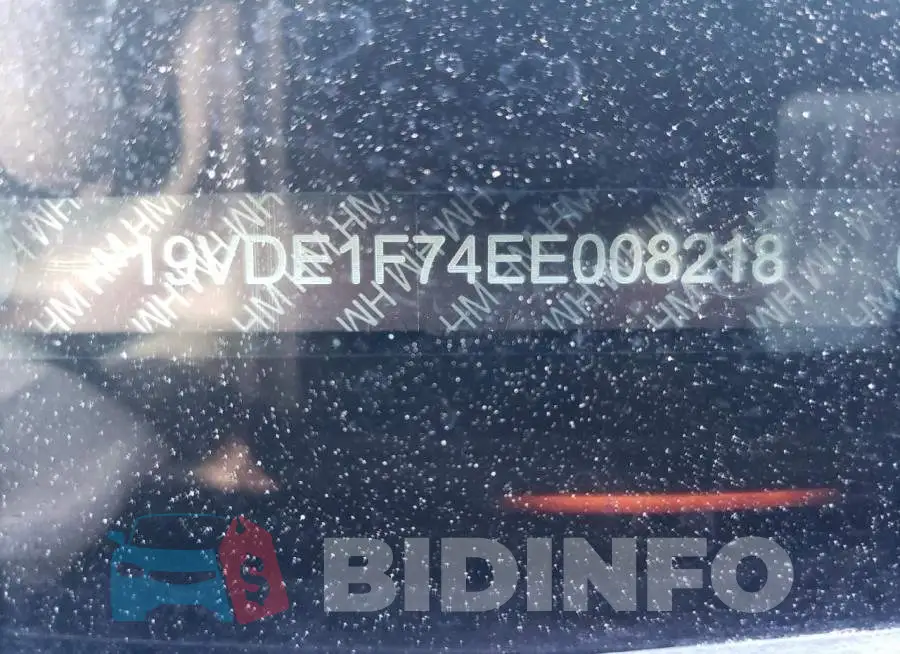 19VDE1F74EE008218 Photo# 13