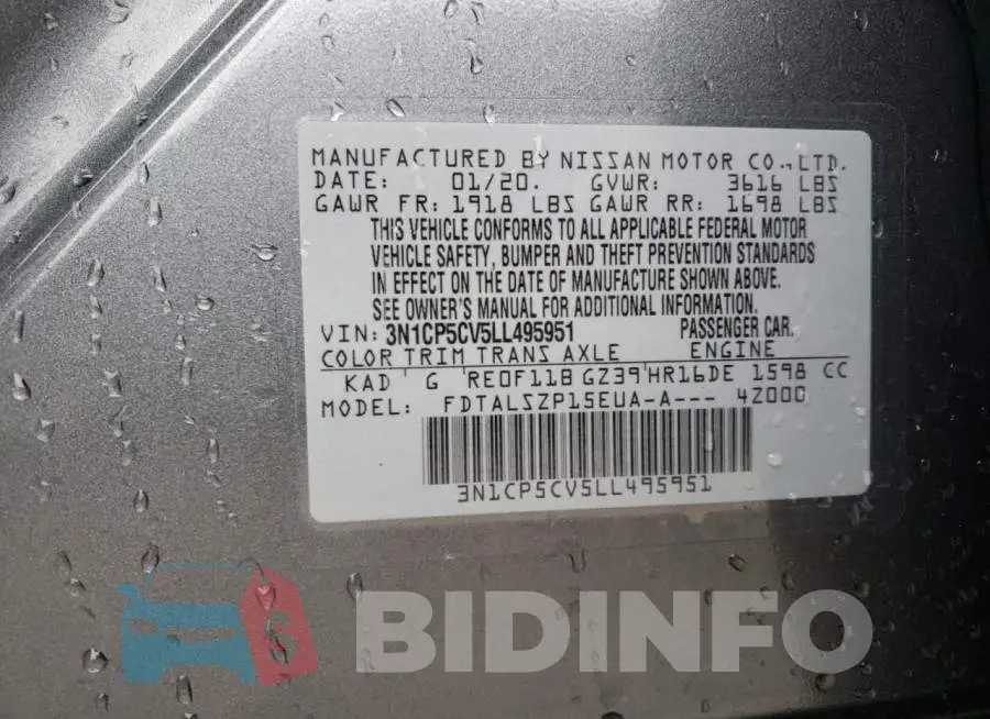 3N1CP5CV5LL495951 Photo# 14