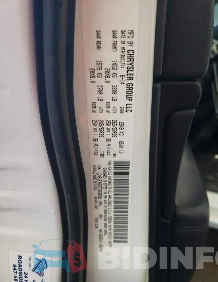 1C4RJFAG5EC568690 Photo# 12