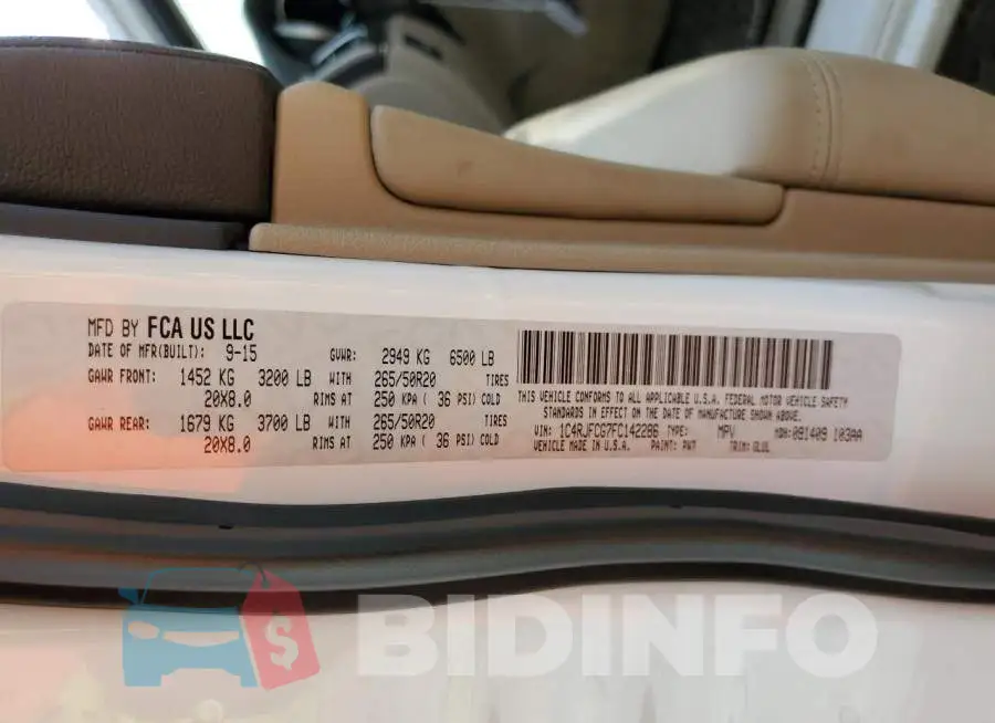 1C4RJFCG7FC142286 Photo# 13