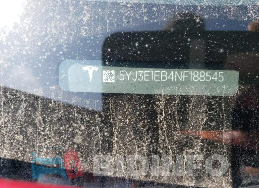 5YJ3E1EB4NF188545 Photo# 12