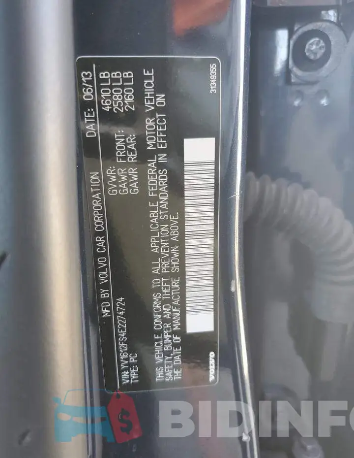 YV1612FS4E2274724 Photo# 12