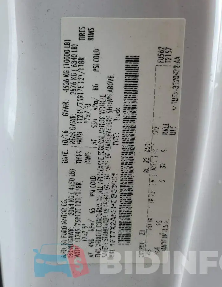 1FT7X2A69HEB83051 Photo# 12