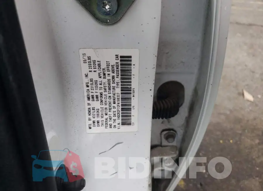 1HGCR2F70FA186307 Photo# 12
