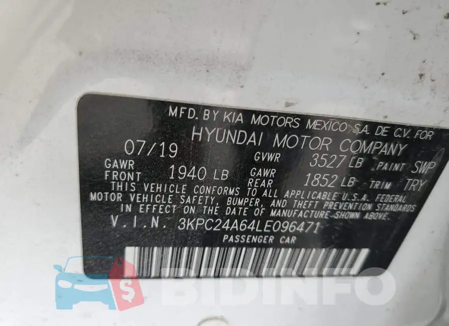 3KPC24A64LE096471 Photo# 13