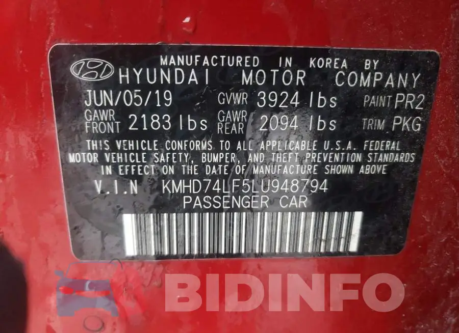 KMHD74LF5LU948794 Photo# 13