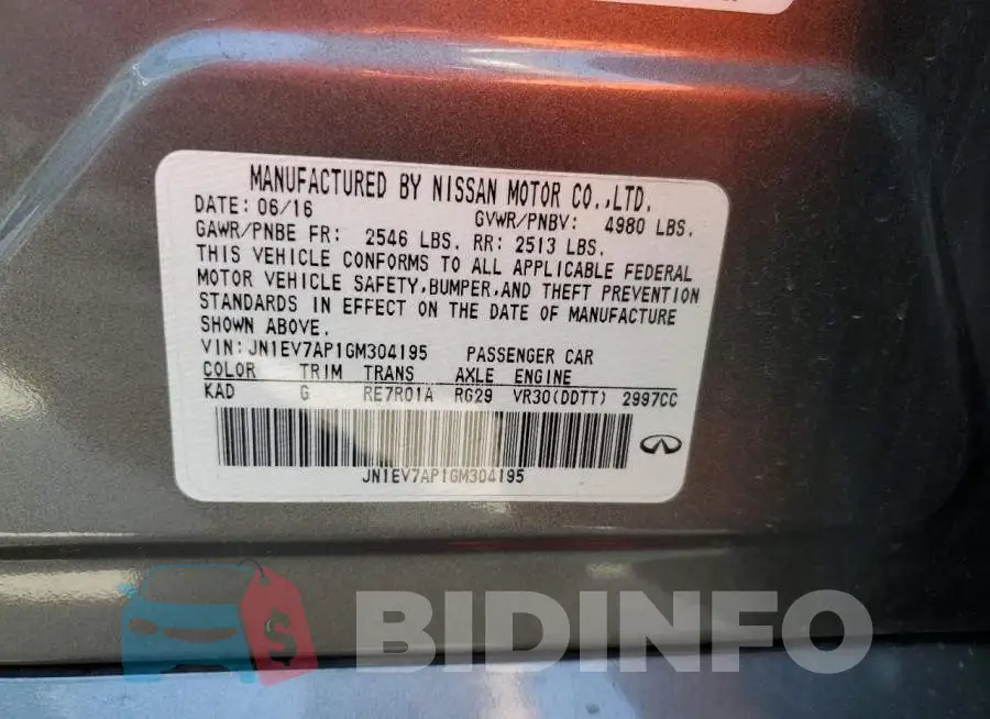 JN1EV7AP1GM304195 Photo# 12