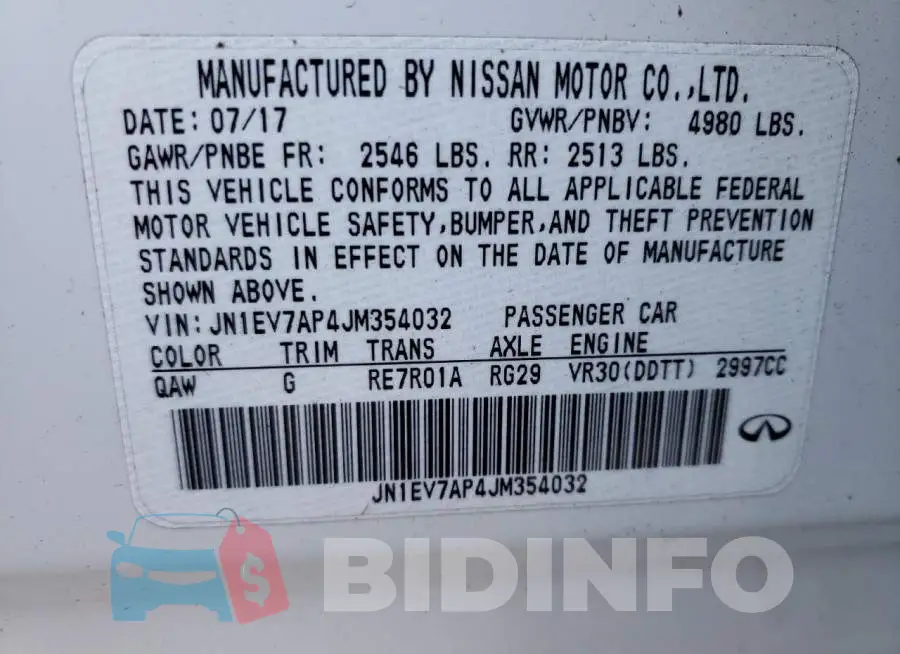 JN1EV7AP4JM354032 Photo# 13