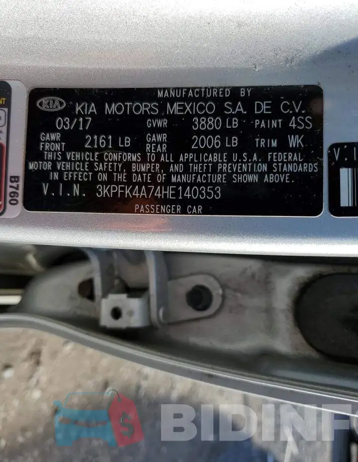 3KPFK4A74HE140353 Photo# 12