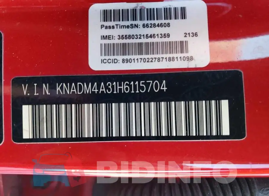 KNADM4A31H6115704 Photo# 13