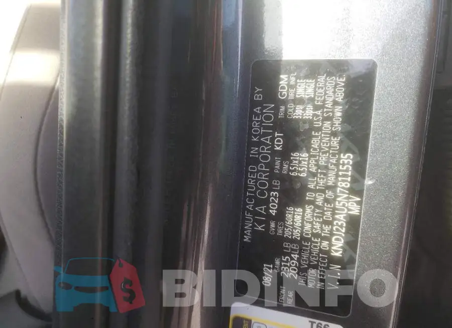 KNDJ23AU5N7811535 Photo# 12