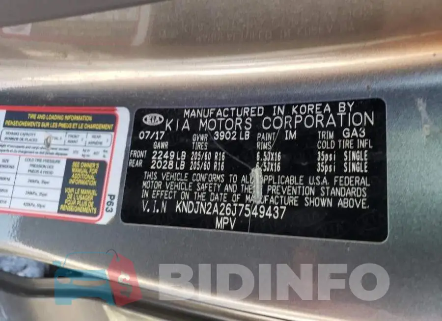 KNDJN2A26J7549437 Photo# 10