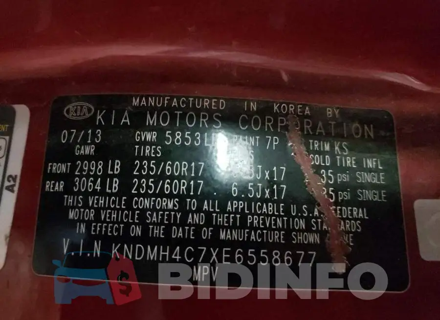 KNDMH4C7XE6558677 Photo# 13