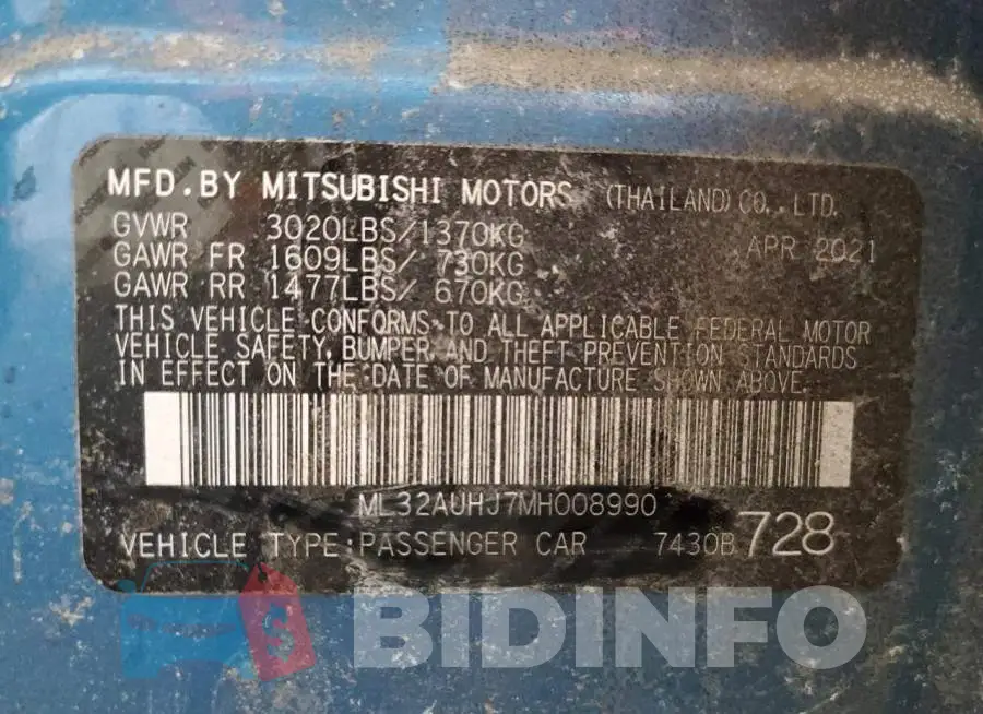 ML32AUHJ7MH008990 Photo# 12