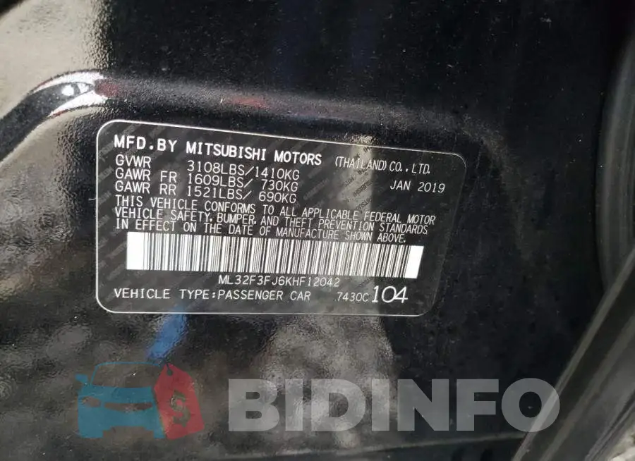 ML32F3FJ6KHF12042 Photo# 12