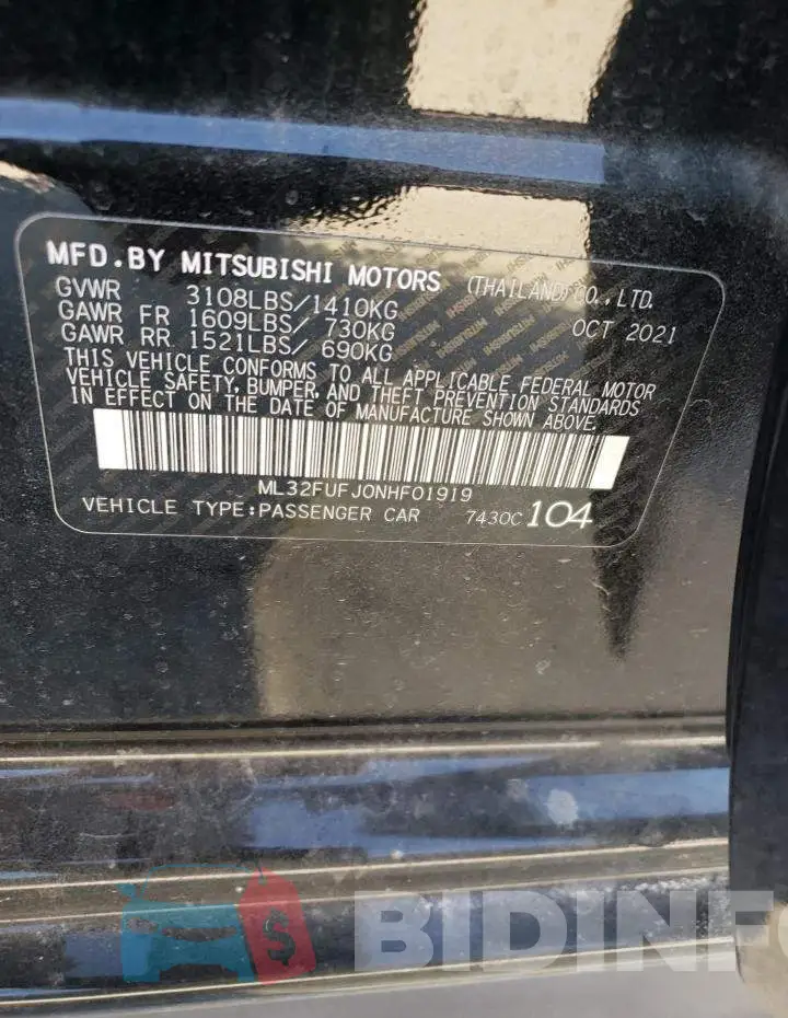 ML32FUFJ0NHF01919 Photo# 12