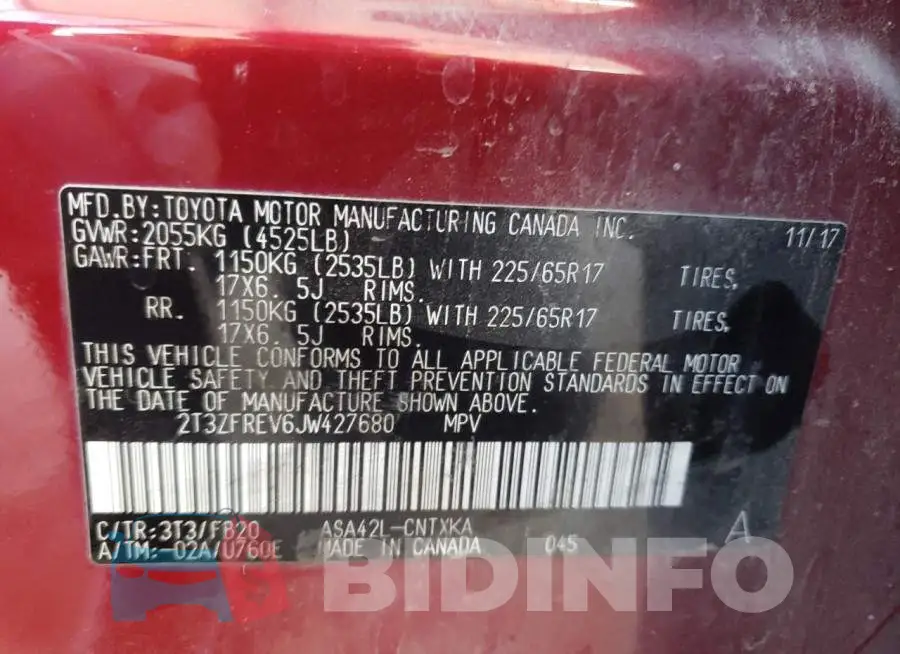 2T3ZFREV6JW427680 Photo# 13