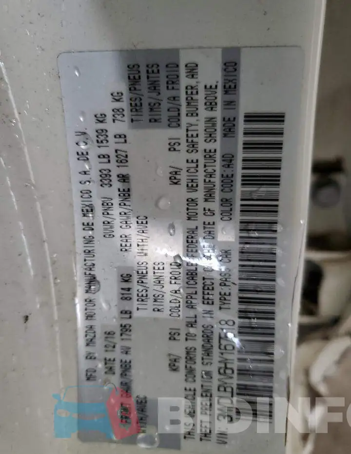 3MYDLBYV6HY167518 Photo# 12