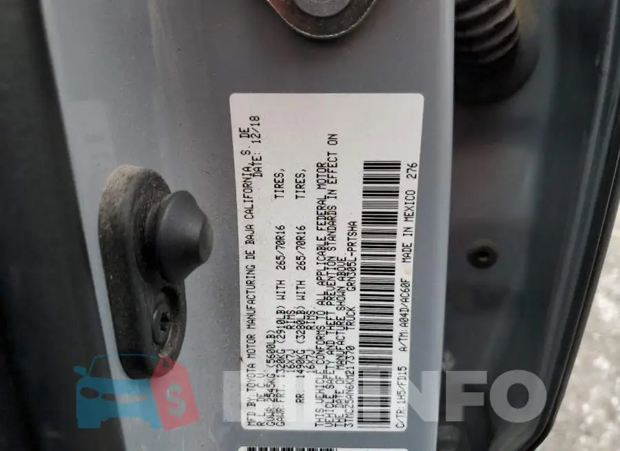 3TMCZ5AN6KM217370 Photo# 10