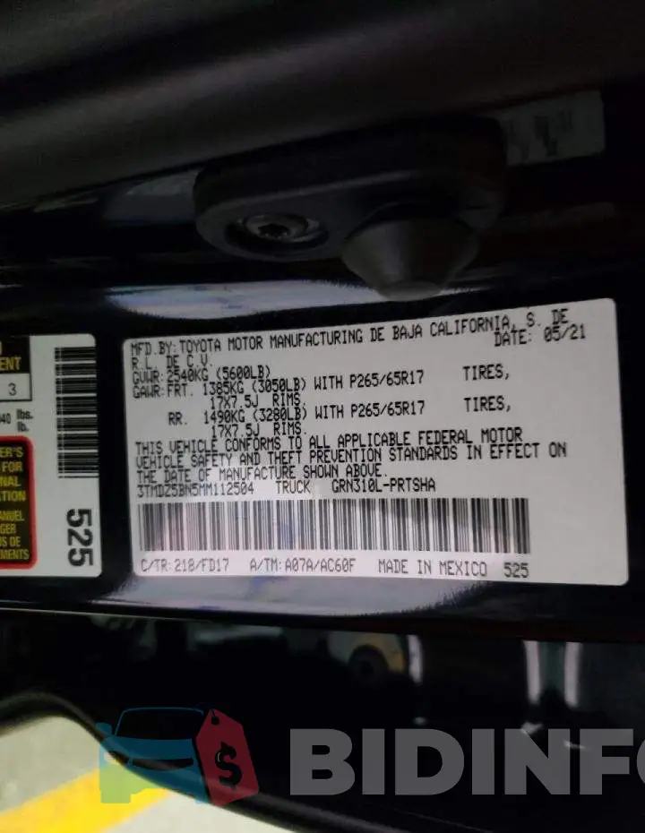 3TMDZ5BN5MM112504 Photo# 13