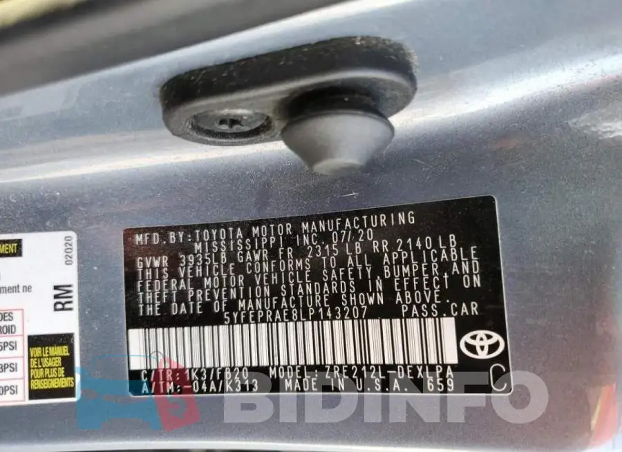 5YFEPRAE8LP143207 Photo# 12