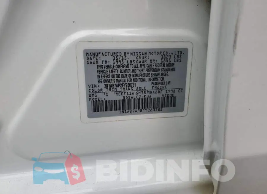 3N1AB7AP2FY280721 Photo# 12