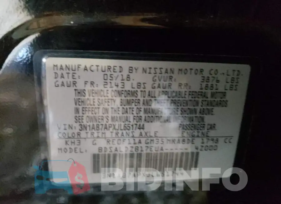 3N1AB7APXJL651744 Photo# 13