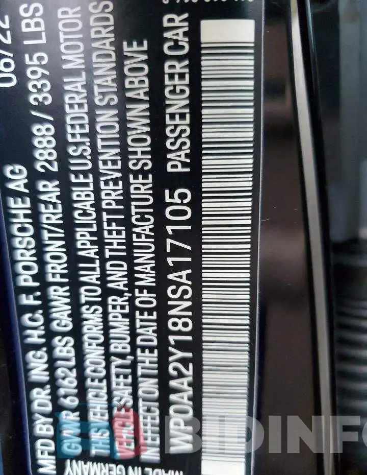 WP0AA2Y18NSA17105 Photo# 10