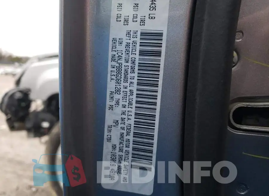 1C4NJPBB8GD601282 Photo# 12