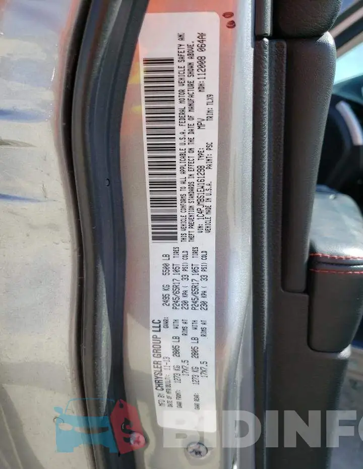 1C4PJMBS1EW161298 Photo# 12