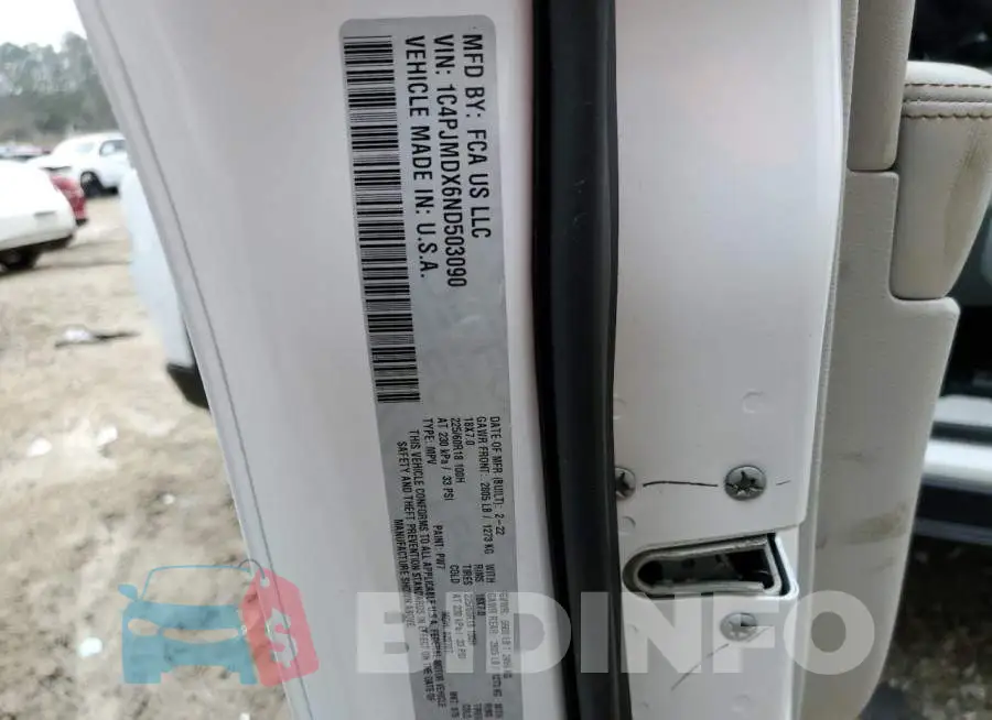 1C4PJMDX6ND503090 Photo# 13