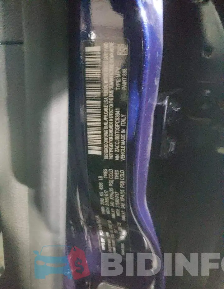 ZACCJBBT0GPC63641 Photo# 12