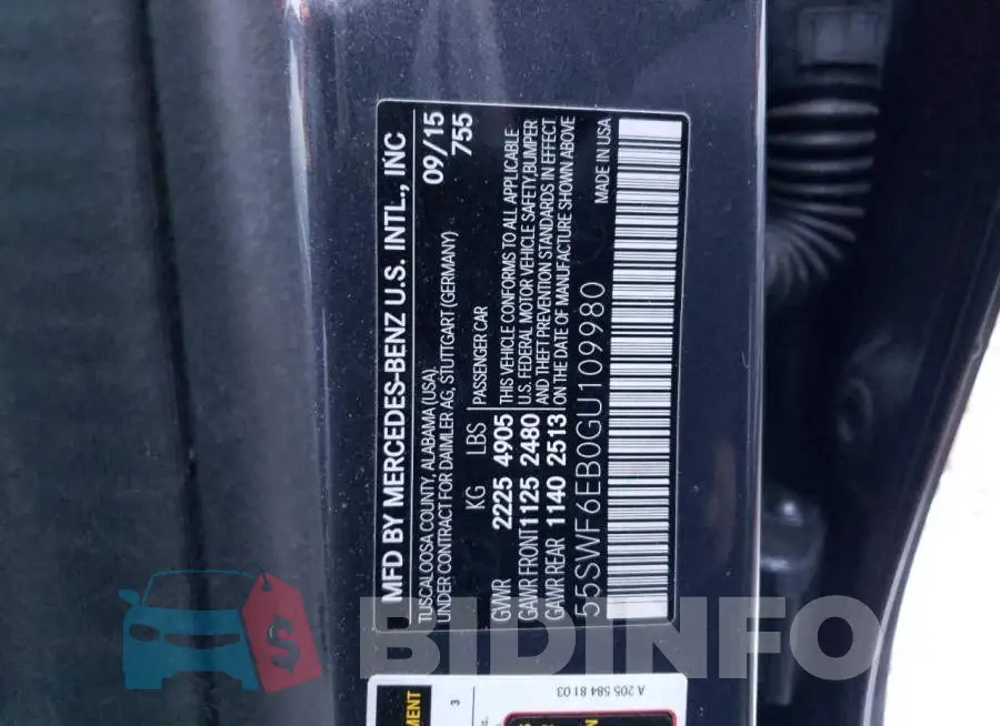 55SWF6EB0GU109980 Photo# 12
