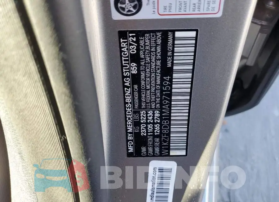 W1KZF8DB1MA971594 Photo# 12