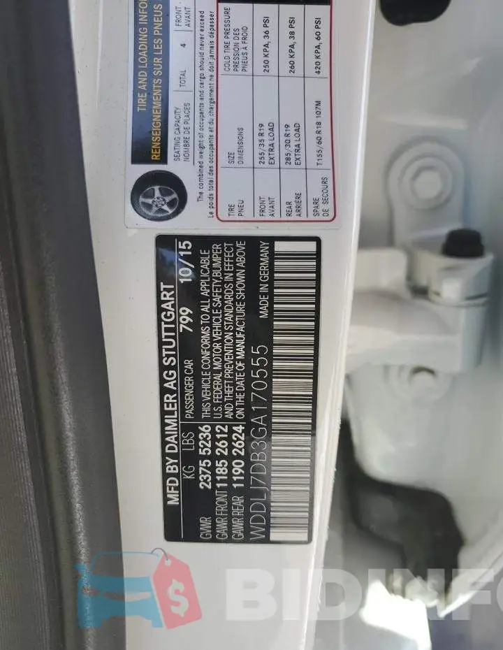 WDDLJ7DB3GA170555 Photo# 12