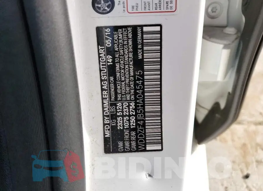 WDDZF4JB5HA045475 Photo# 12
