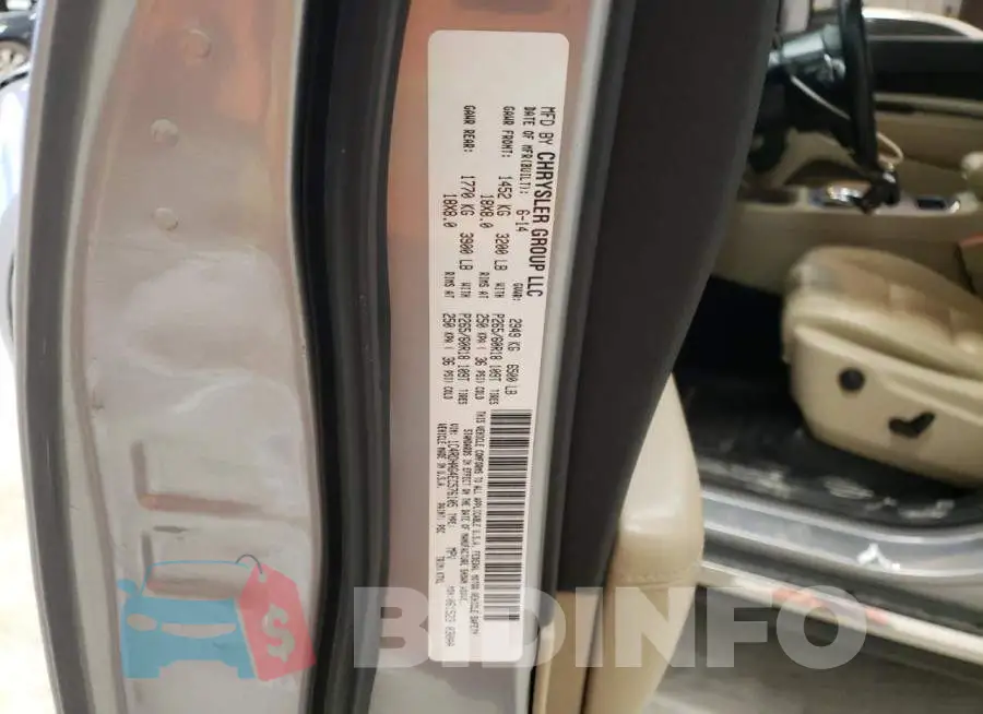 1C4RDHAG4EC576105 Photo# 13